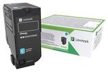 

Тонер-картридж голубой Lexmark CS720, CS725, CX725, 74C50CE