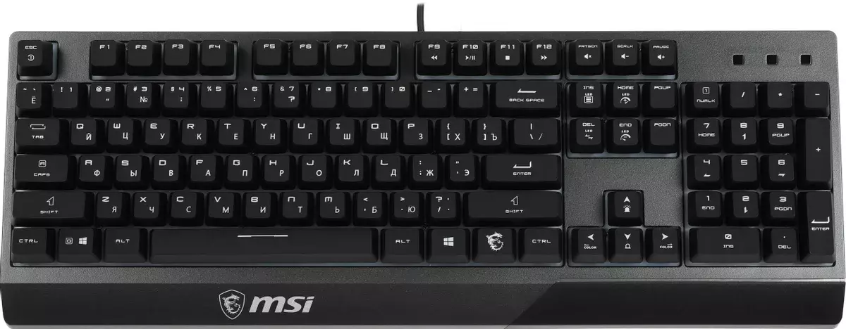 Клавиатура MSI Vigor GK30 S11-04RU236-CLA, цвет черный