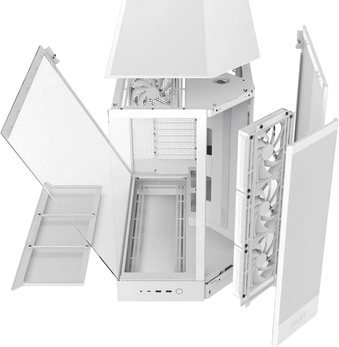 Корпус NZXT H9 Flow (2025) RGB+