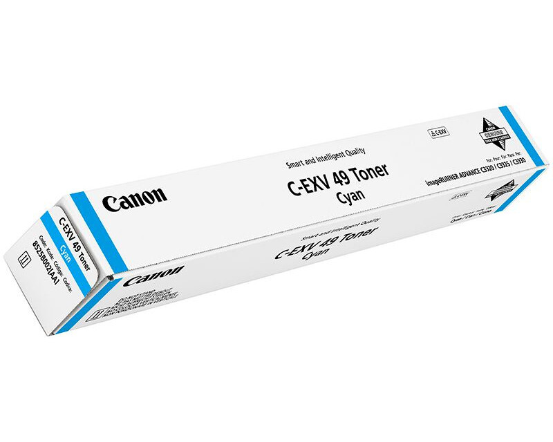 Тонер голубой Canon C-EXV49, 8525B002