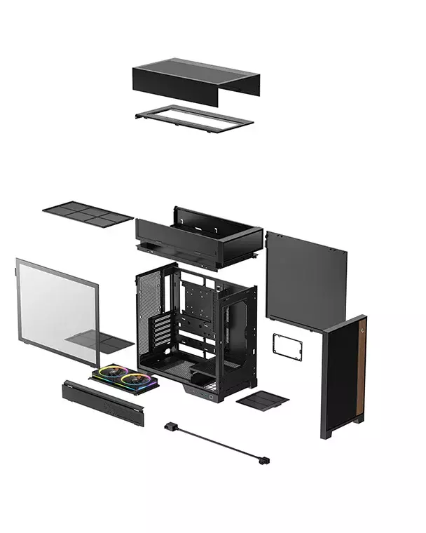 Корпус Deepcool CL660 TG