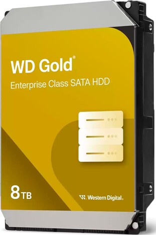 Жесткий диск  Western Digital Gold 3.5  8TB 7.2K SATA3