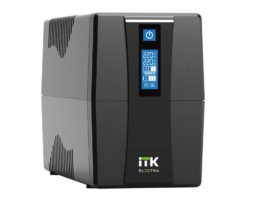 ИБП ITK Line-Interactive ELECTRA ET 800ВА (EET-0800VA-1-001-S)