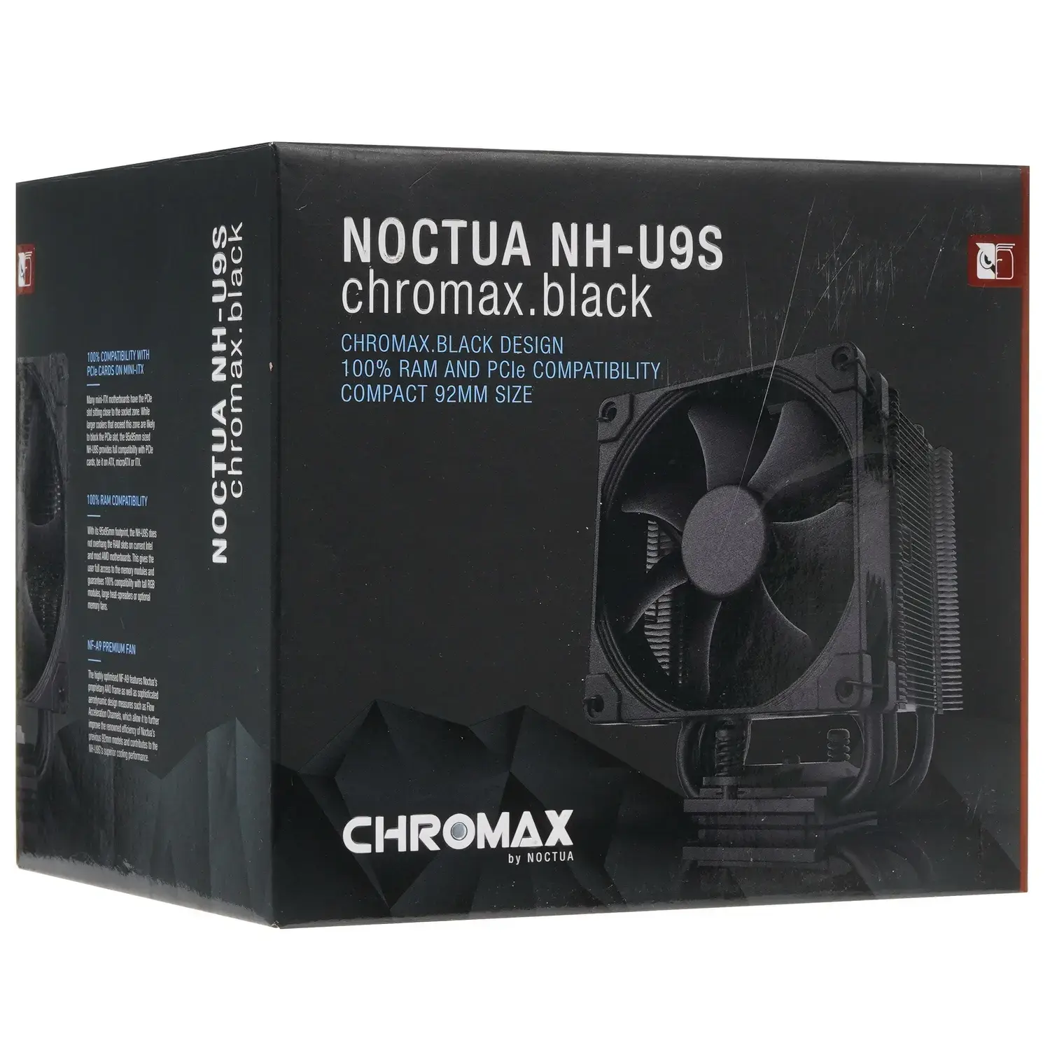 Кулер Процессорный Noctua CPU Cooler NH-U9S chromax.black