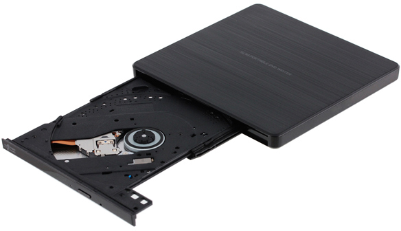 

Внешний оптический привод LG DVD-RW ext. Black Slim Ret. USB2.0