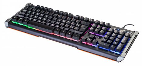 Клавиатура Oklick KeyBoard 717G BLACK DEATH 476395, цвет черный