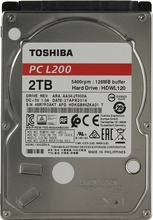 Жесткий диск  TOSHIBA 2.5 HDD L200 2TB 5.4K SATA3