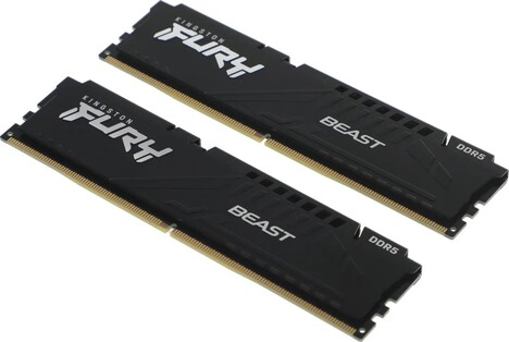 Оперативная память Kingston FURY Beast Black KF560C30BBEK2-16