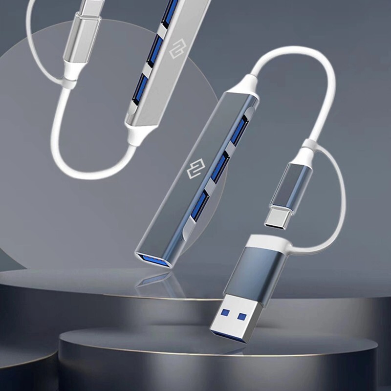 USB-концентратор DIGMA DHUB-4USB-AC