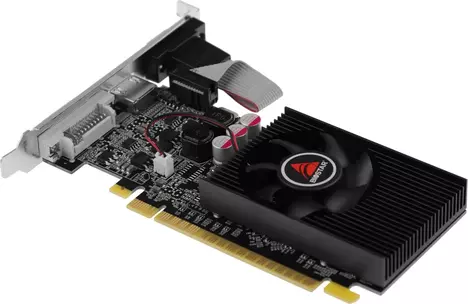 Видеокарта Biostar PCI-E G210-1GB D3 LP NVIDIA GeForce 210 1Gb 64bit DDR3 589/1333 DVIx1 HDMIx1 CRTx1 Ret low profile