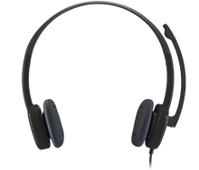 Гарнитура Logitech H151, цвет черный