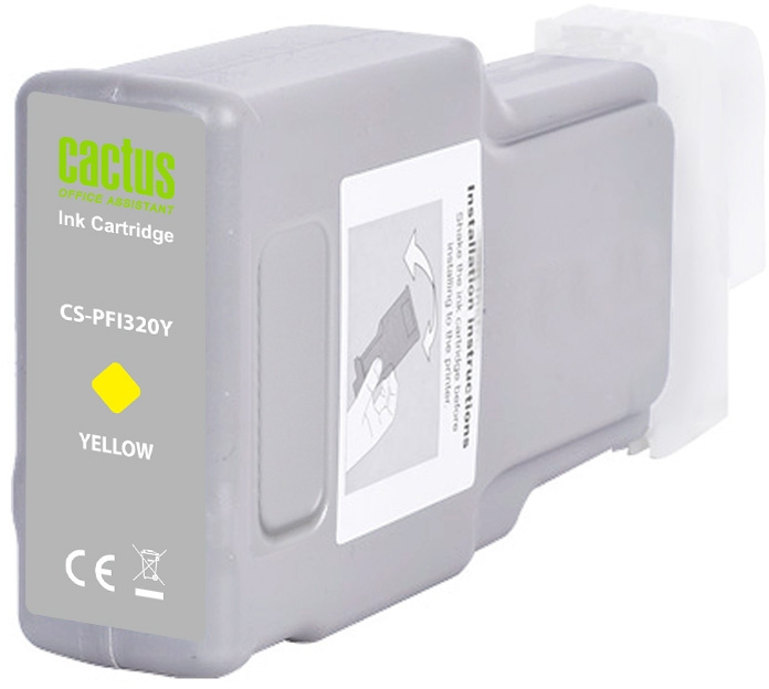 Картридж желтый Cactus CS-PFI320Y