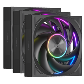 Вентилятор PCCooler кулер для корпуса F7 X120 ARGB BK 3IN1