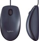 Мышь Logitech B100 910-006605, цвет черный