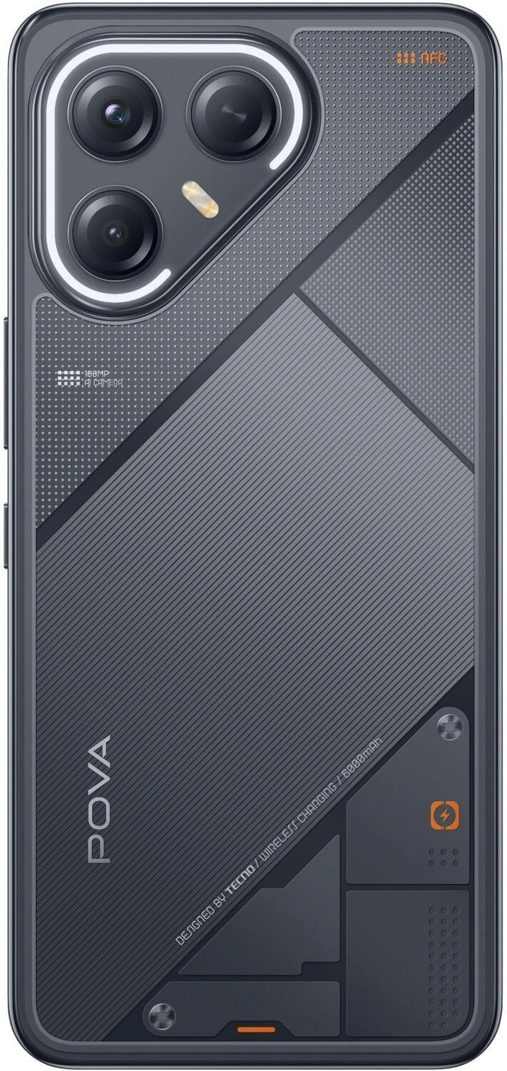 Смартфон TECNO POVA POVA 7 Ultra 5G 256 ΓБ черный
