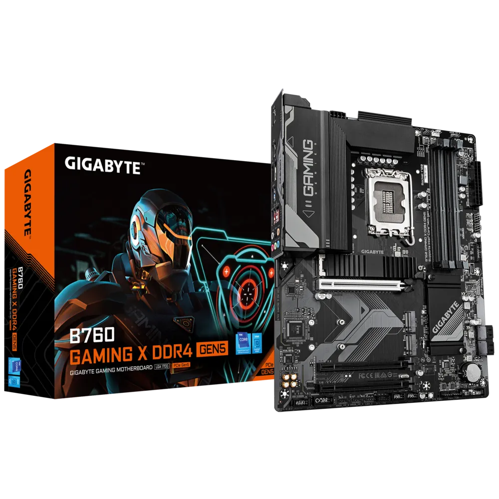 Материнская плата Gigabyte LGA 1700 Intel B760 B760 GAMING X DDR4 GEN5