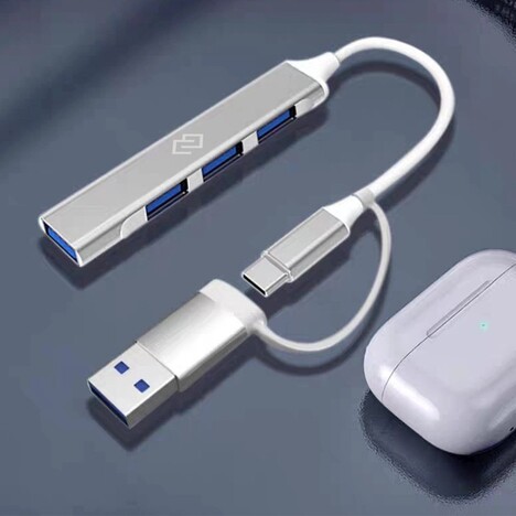 USB-концентратор DIGMA DHUB-4USB-AC