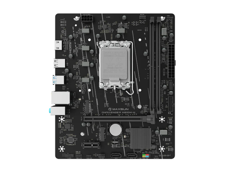 Материнская плата Maxsun LGA 1700 Intel H610 MS-Challenger H610M-H