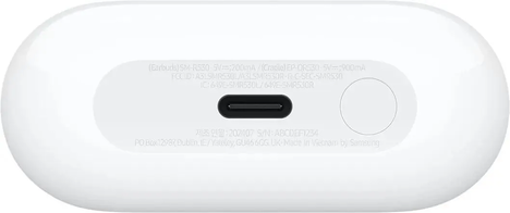 Гарнитура вкладыши Samsung Galaxy Buds 3 белый беспроводные bluetooth в ушной раковине (SM-R530NZWACIS)