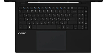 Ноутбук Osio BaseLine B150i-010b N-series N200 8Gb SSD512Gb Intel UHD Graphics 15.6&quot; FHD (1920x1080) Windows 11 Home black WiFi BT Cam