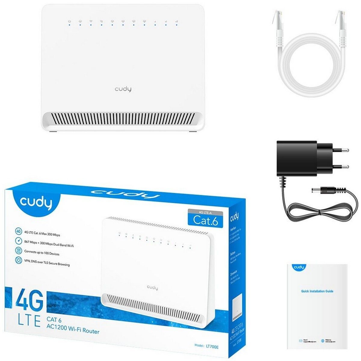 3G/LTE-роутер CUDY LT700E