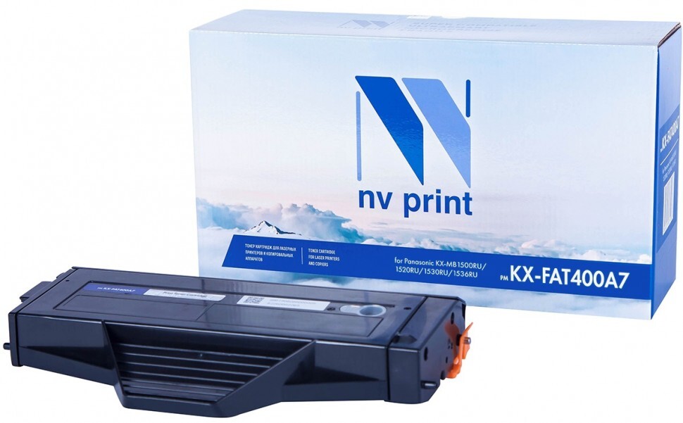 Картридж черный NVPrint Panasonic, NV-KXFAT400A7