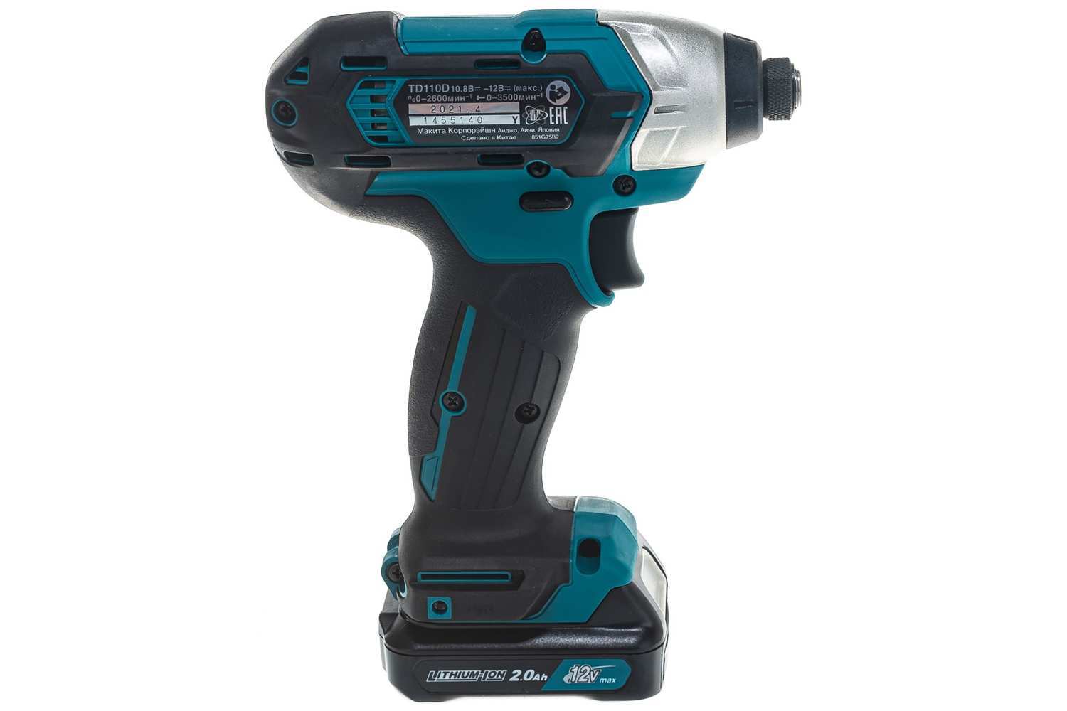 Ударный гайковерт MAKITA TD110DWAE