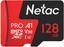 Карта памяти Netac MicroSDXC P500 Extreme PRO 128GB