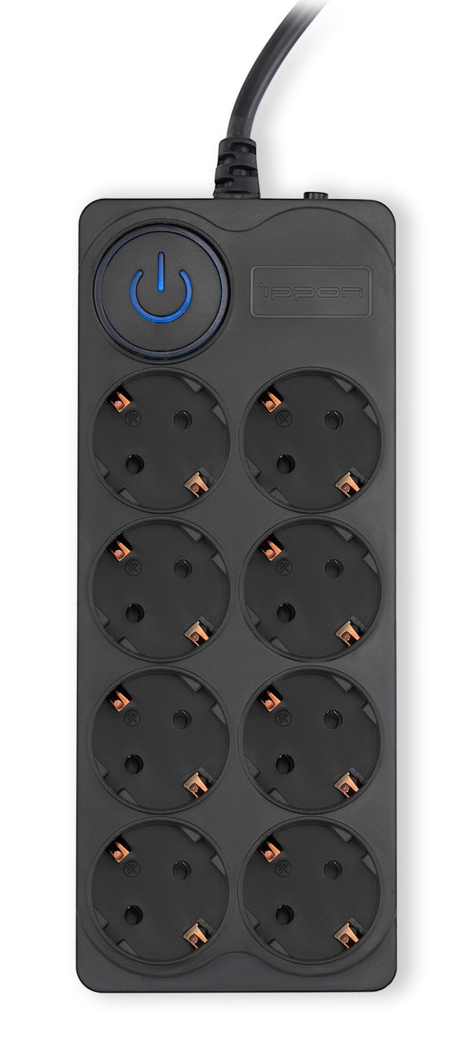 Сетевой фильтр Ippon BK-8-EU-5-10-B