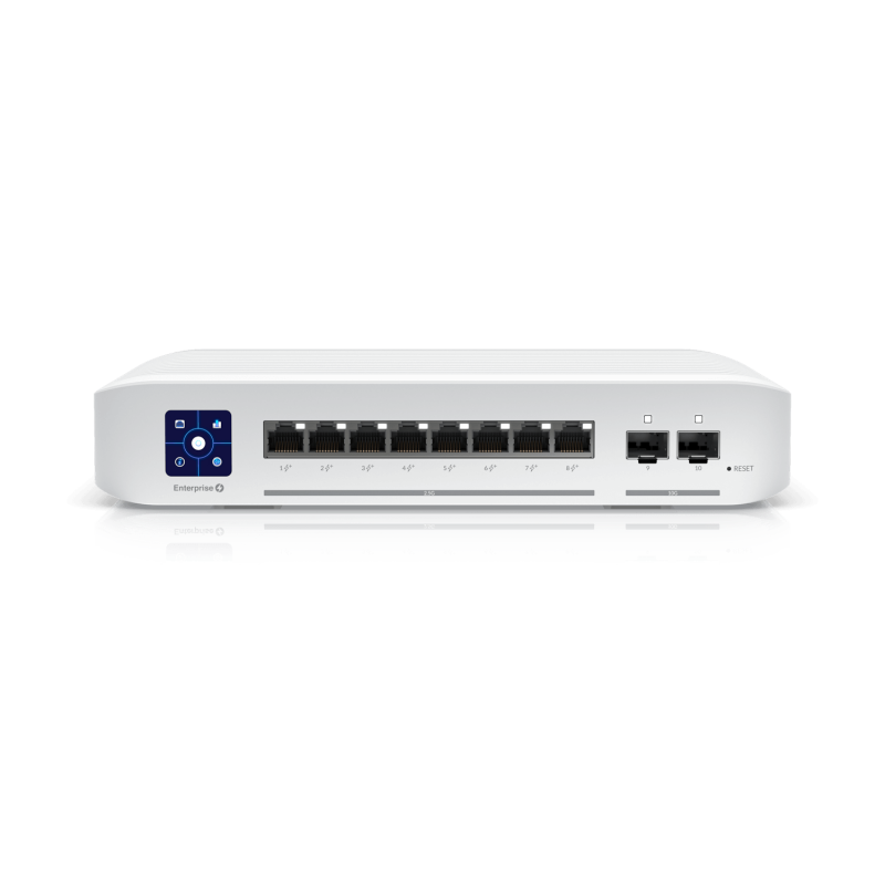 Коммутатор UBIQUITI USW-Enterprise-8-PoE