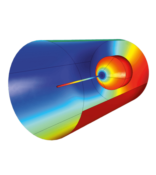 Модуль «Течения в трубопроводах» для программы COMSOL Multiphysics®