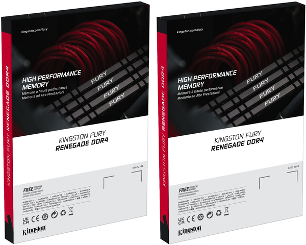 

Оперативная память Kingston Desktop DDR4 3600МГц 64GB, KF436C16RB1K4/64