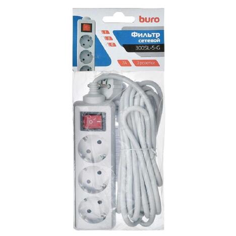 Сетевой фильтр Buro Сетевой фильтр 300SL-5-G