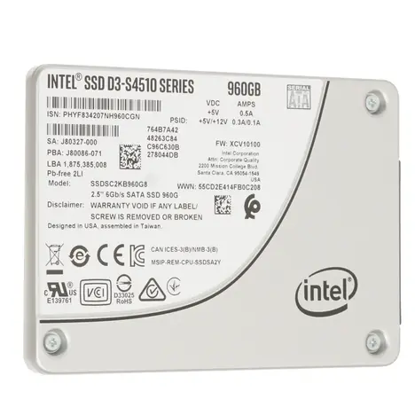 Внутренний твердотельный накопитель Intel Original SATA III 960Gb