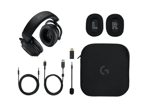 Bluetooth-гарнитура Logitech PRO X 2 LIGHTSPEED Wireless, цвет черный