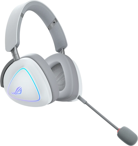 Bluetooth-гарнитура ASUS ROG DELTA II, цвет белый/серый