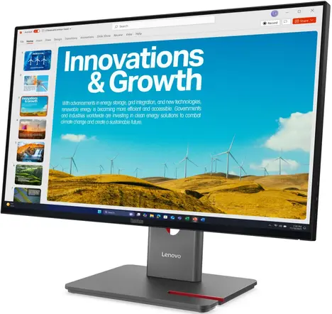Монитор LENOVO P24QD-40 23.8-inch черный