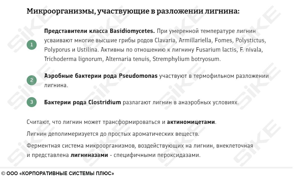 Sike. Электронный курс «Общая микробиология ГЛАВА 4. Биохимические процессы, используемые в пищевых производствах»