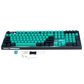 Клавиатура Raskat Клавиатура KM002-UV-GREEN, цвет темно-серый