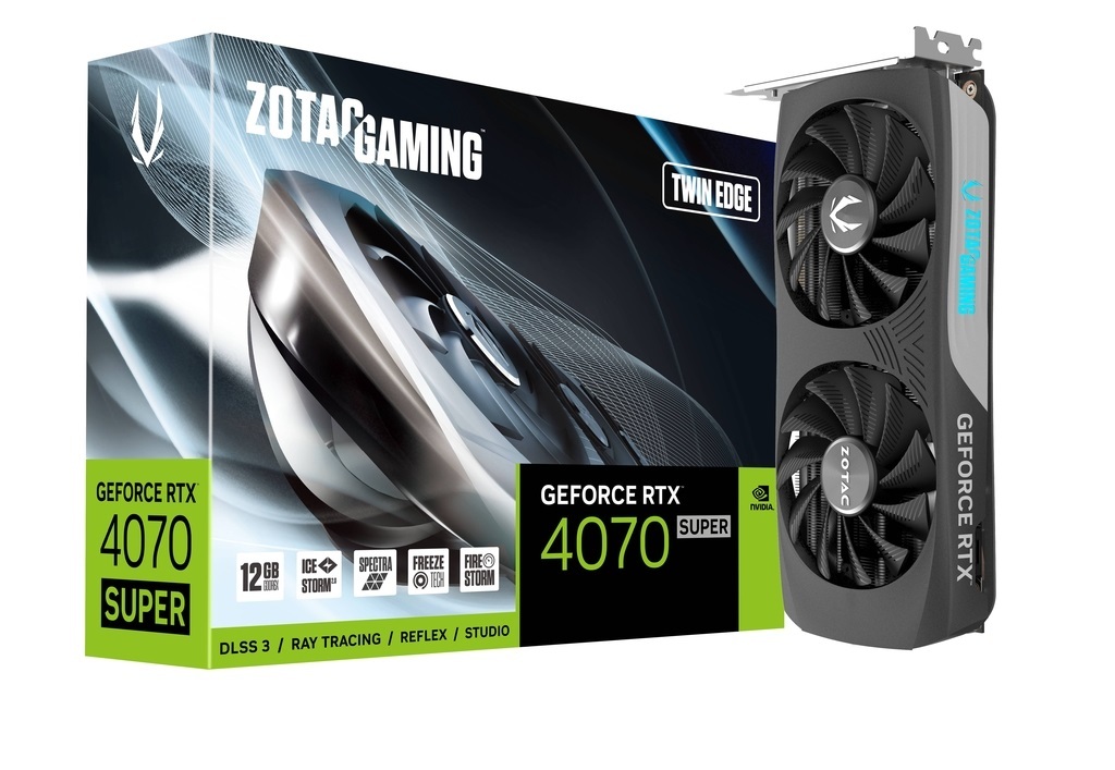Видеокарта Zotac GeForce RTX 4070 Super 12 ΓБ Retail