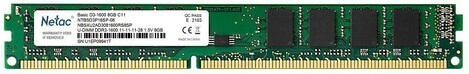 Оперативная память Netac DDR3  8Gb, NTBSD3P16SP-08, RTL