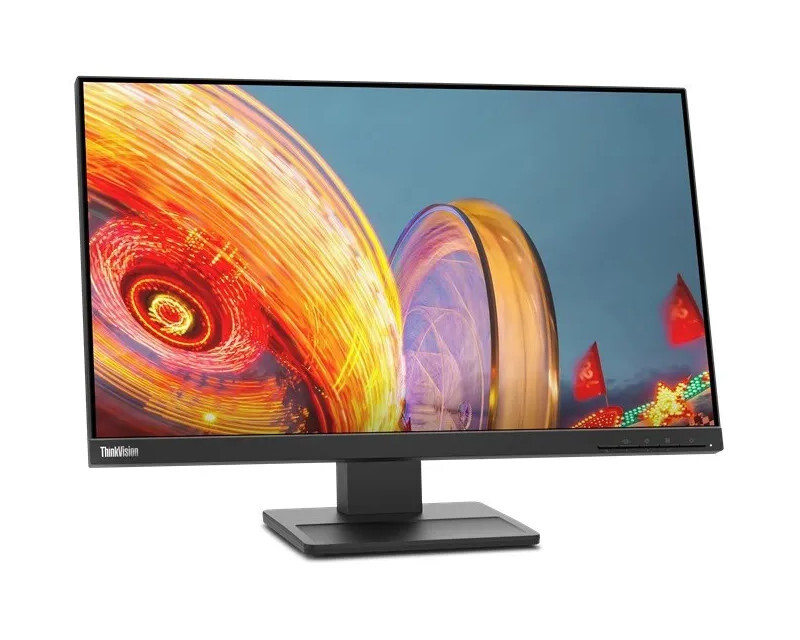 Монитор Lenovo 23.8" ThinkVision E24q-20 черный IPS 4ms 16:9 HDMI M/M матовая HAS Piv 300cd 178гр/178гр 2560x1440 75Hz DP 2K 5.05кг