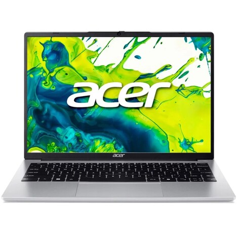 Ноутбук/ ACER Aspire Lite AL14-71P-53L6 14"(1920x1200 (матовый) IPS)/Intel Core i5 13500H(2.6Ghz)/16384Mb/512PCISSDGb/noDVD/Int:Intel HD/Cam/BT/WiFi/46WHr/war 1y/1.17kg/Silver/NoOS