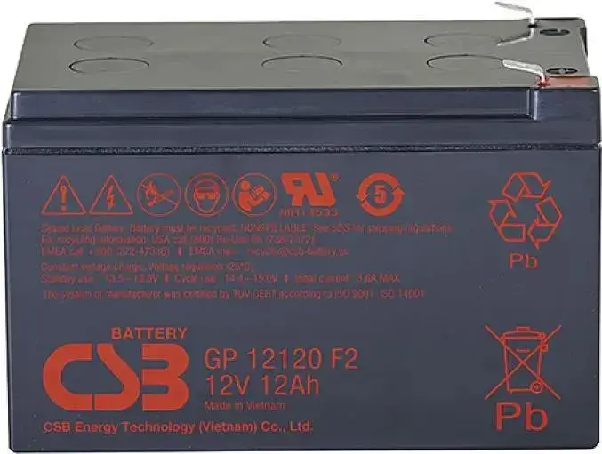Сменная батарея для ИБП CSB GP 12120 F2
