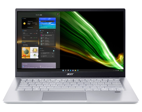 Ноутбук ACER Swift 3 SF314-43-R931 AMD Ryzen 7 5700U (серебристый)