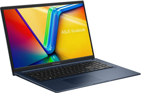 Ноутбук ASUS VivoBook 17 X1704VA-AU321 Intel Core 5 120U (темно-синий)