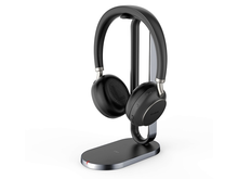 Bluetooth-гарнитура Yealink BH76 with Charging Stand UC Black, цвет черный