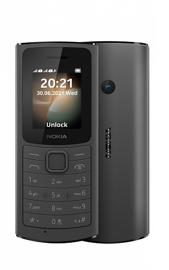 

Смартфон Nokia 110 TA-1386 128 MБ черный