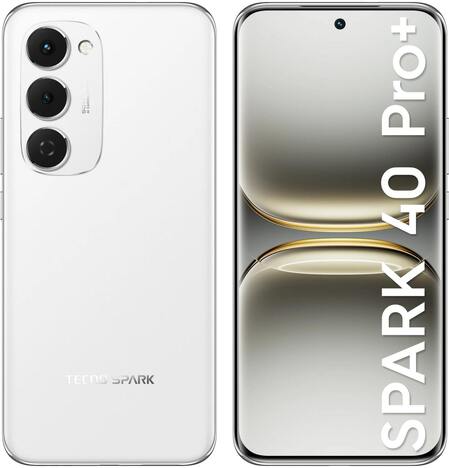 Смартфон TECNO SPARK 40 Pro+ 256 ΓБ белый