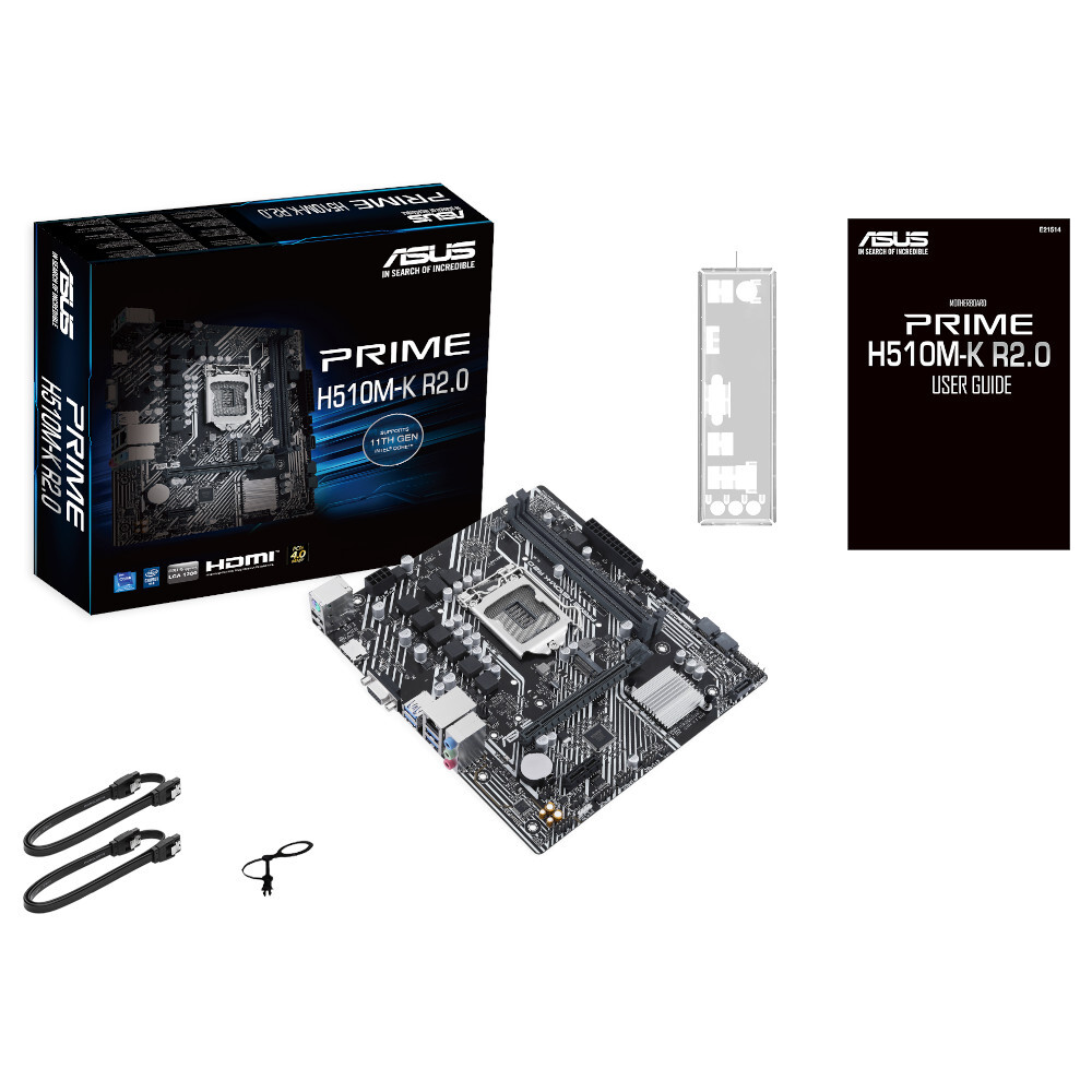 Материнская плата ASUS Intel H510 PRIME H510M-K R2.0
